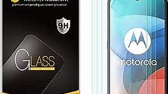 Supershieldz (3 Pack) Designed for Motorola Moto E7 and Moto E7 Plus Tempered Glass Screen Protector, Anti Scratch, Bubble Free