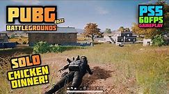 PUBG PS5 Gameplay SOLO [60FPS]