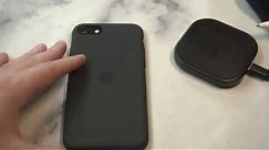 Official Apple Silicone Case Black for iPhone SE (2020) Review
