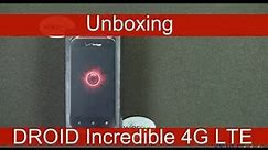 HTC DROID Incredible 4G LTE for Verizon Wireless Unboxing Review