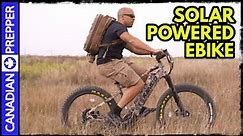 THE BEST WAY to Charge Your E-Bike With a Solar Panel / Powerfilm