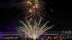 Capital cities light up around the world with spectacular firework displays