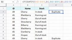 7 easy ways to find and remove duplicates in Google Sheets