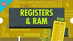 Registers and RAM: Crash Course Computer Science #6