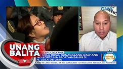 Panayam kay Sen. Ronald "Bato" Dela Rosa (November 14, 2023) | UB