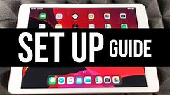 iPad 10.2” Set Up Guide | iPad 7th gen Set Up Manual