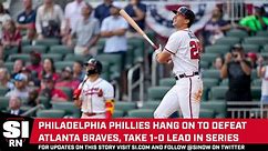 Phillies Defeat Braves, 7-6, in NLDS Game 1