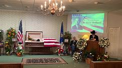 Funeral Service for Steve Holland