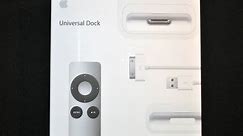 Apple Universal Dock for iPhone and iPod (2010 Revision): Unboxing and Review