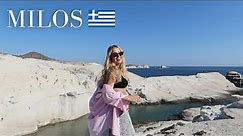 MILOS, the BEST island in Greece? (I was SHOCKED..)