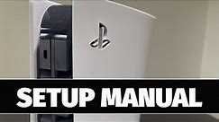 How to Set Up PlayStation 5 for absolute beginners | PS5 Setup Manual