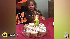 Funny babies and siblings scramble to blow out birthday candles || Birthday Fails