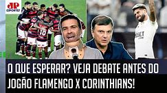"JÁ É UMA MUDANÇA! A INFORMAÇÃO é que o Flamengo contra o Corinthians..." JOGÃO PROVOCA DEBATE!