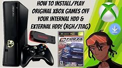 How To Install/Play Original Xbox Games Off Your Internal HDD & External HDD RGH/JTAG (Episode 4) 🎮
