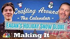 Create a Mason Jar Snow Globe for the Holidays - Making It