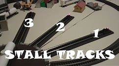 Installing Stall Tracks for a Turntable
