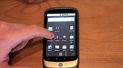 Android 2.1 on the Nexus One