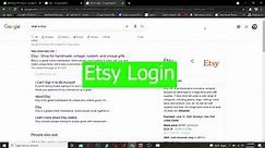 How To Login Etsy Shop For Beginners 2021 | Etsy Store Sign In Tutorial