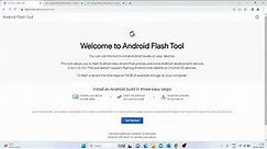 How to flash Android onto recent Pixel phones using Android Flash Tool