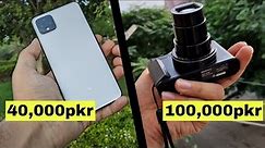 google pixel 4 xl camera vs professional Camera : 2023