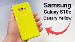 Samsung Galaxy S10e - Canary Yellow | Does it Look Good?