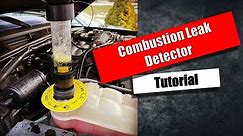 Combustion Leak Detector Demo