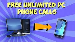 How To Make Free Unlimited Phone Calls On PC | 2019 Working ✔