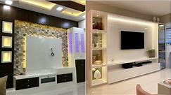 Top 100 Modern Living Room TV Cabinet Design 2023 TV Wall Unit | Home Interior Wall Decorating Ideas