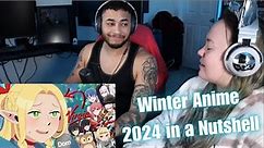 Winter Anime 2024 in a Nutshell | Gigguk Reaction!!