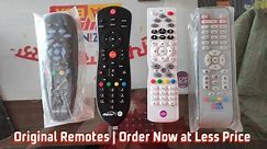 Buy DTH Original Remotes at Best Price 🔥| Dish TV Remote |