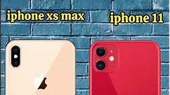 iphone xs max vs iphone 11 😱