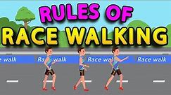 Rules For Race Walking : Race Walking Rules For Beginners : RACE WALKING