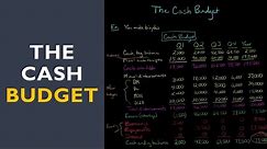 The Cash Budget