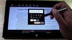 The Kindle App on the Surface Tablet​​​ | H2TechVideos​​​