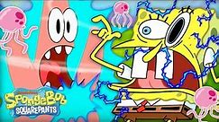 EVERY Jellyfish Sting Ever ⚡️| SpongeBob