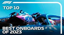 Top 10 Onboards Of The 2023 F1 Season | Qatar Airways