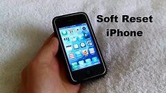 How to Reset iPhone!!! 5, 5s, 4, 4s, 3 & 3gs - How to Soft Reset iPhone - Free & Easy