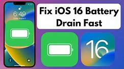 How To Fix iPhone Battery Draining Fast After iOS 16 Update