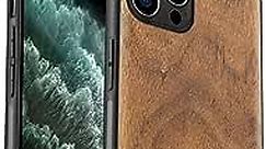 Carveit Wood Case for iPhone 11 Pro Case [Hard Real Wood & Black Soft TPU] Shockproof Hybrid Protective Cover Unique & Classy Wooden Phone Case Compatible with Apple iPhone 11 Pro (Walnut)