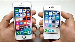 Apple iPhone 5S vs iPhone 4S Comparison | Hindi
