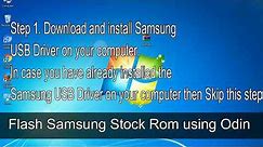 How to Samsung Galaxy S4 Mini GT I9192 Firmware Update (Fix ROM)