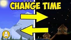 TERRARIA HOW TO CHANGE TIME OF DAY INSTANTLY | TERRARIA HOW TO CHANGE TIME OF NIGHT INSTANTLY