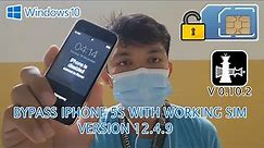 PAANO MAG BYPASS NG IPHONE 5S VERSION 12.4.9 WITH WORKING SIM (DISABLED ISSUE)