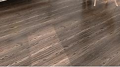 Brown Wood-Look Vinyl Floor Planks-36"x6" Peel & Stick Tiles, Waterproof Self-Adhesive Flooring for Bathroom, Bedroom, Kichen,Living Room, (4 Pack 6 Sq.Ft,Dark Brown)