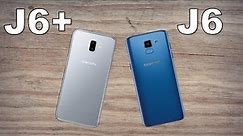 Samsung Galaxy J6 Vs Samsung Galaxy J6 PLUS