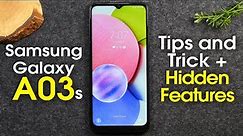 Hidden Features of the Galaxy A03s You Don't Know About | A03s Tips and Tricks | H2TechVideos