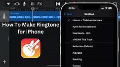 How To Make Ringtone for iPhone using GarageBand in 2 Minutes