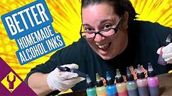 *SEE UPDATED VIDEO* How to make BETTER homemade Alcohol Inks