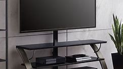 Whalen Payton 3-in-1 Flat Panel TV Stand for TVs up to 65", Charcoal