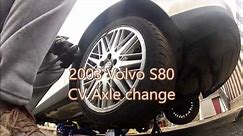 2003 Volvo S80 CV Axle change